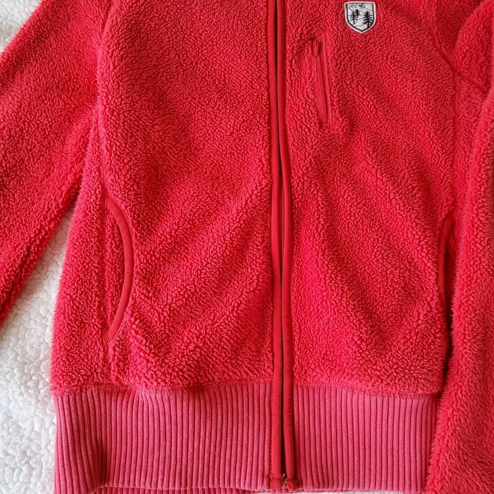 Y2K American Eagle Fleece Jacket Small